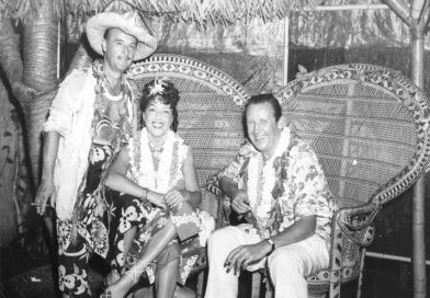Ethel Merman and Bob Six at DtB Waikiki 1952