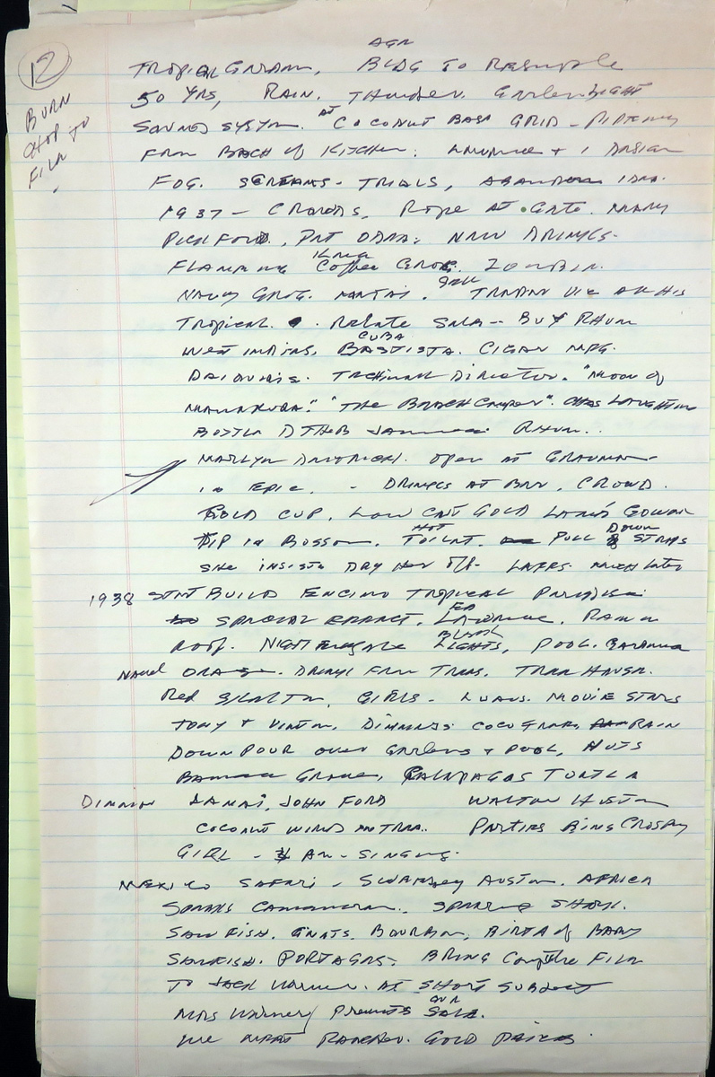 Donn’s Notes on the 1930s