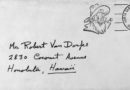 A Letter to Bob Van Dorpe – Aug 1974