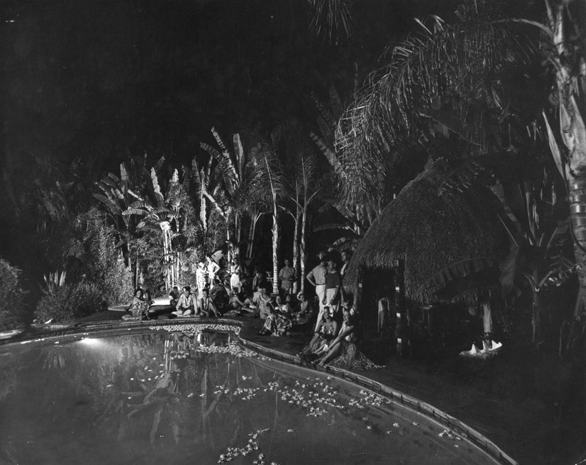 Full Moon Party 1946 Don the Beachcomber Encino Home
